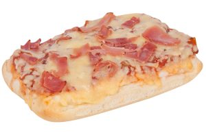 Ham & Cheese Pizza Slice